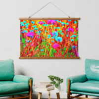 Wild Meadow in Bloom Pop Art
