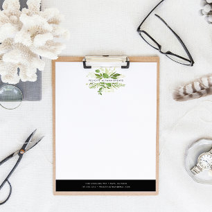 Wild Meadow Logo Customized Letterhead
