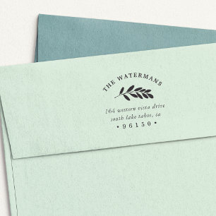 Wild Meadow Return Address Self-inking Stamp