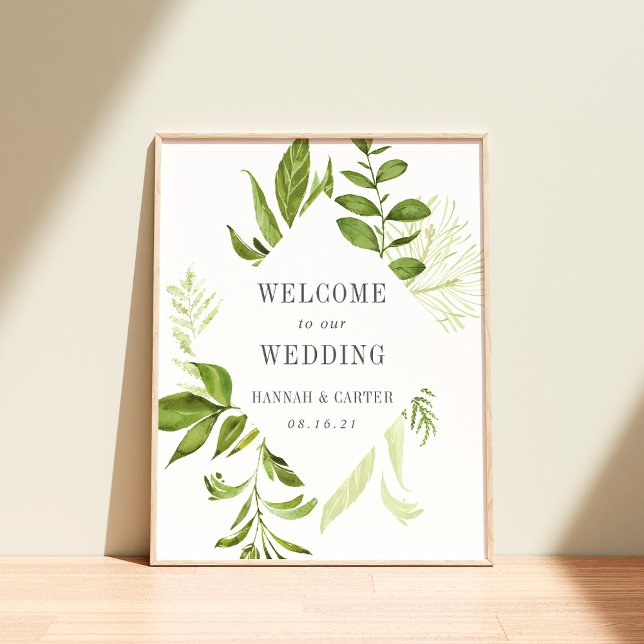 Wild Meadow Wedding Welcome Poster (Creator Uploaded)