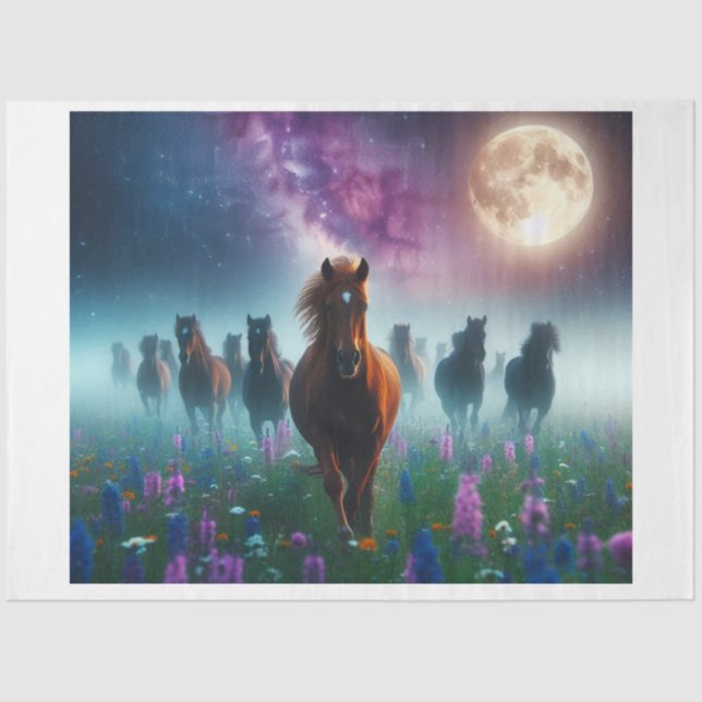 Wild Moonlight Tissue Paper (Front)