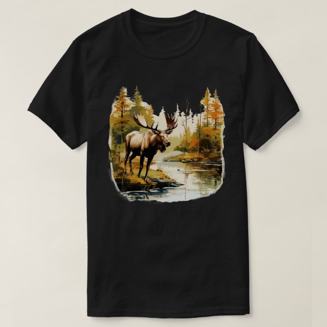 Wild Moose TShirt 1 (Design Front)