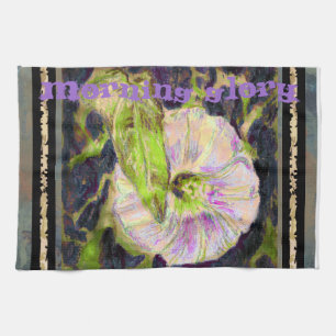 Wild Morning Glory by Alexandra Cook Tea Towel