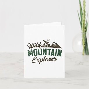Wild Mountain Explorer Card