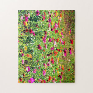 Wild Mountain Flowers Jigsaw Puzzle