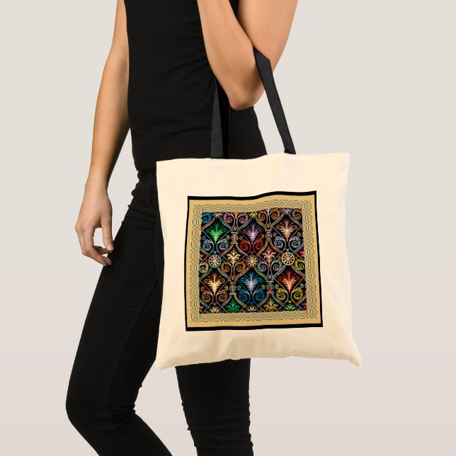 Wild Multi-Coloured Tote Bag (Front (Product))