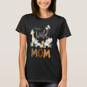 Wild Mum Zoo Born Wild 2nd Birthday Safari Jungle T-Shirt