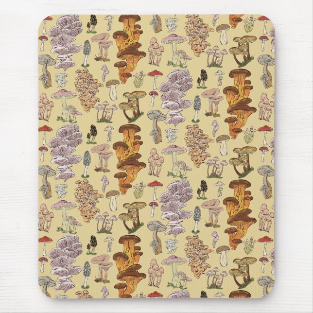 Wild Mushroom Mousepad (Front)