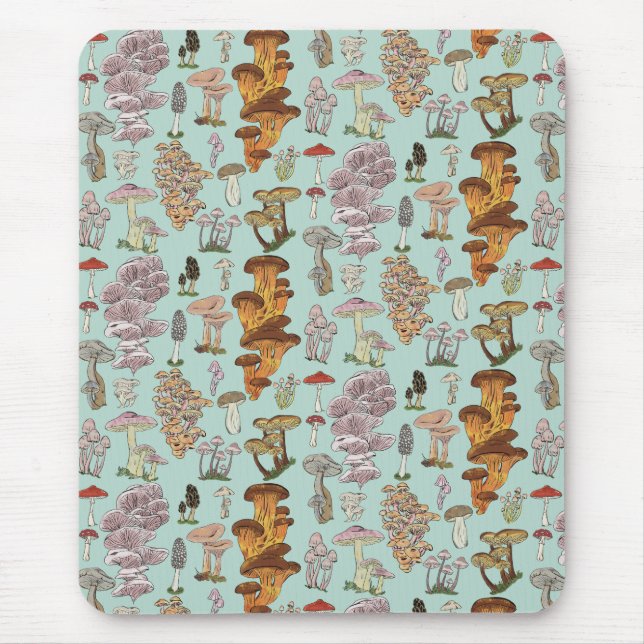 Wild Mushroom Mousepad (Front)