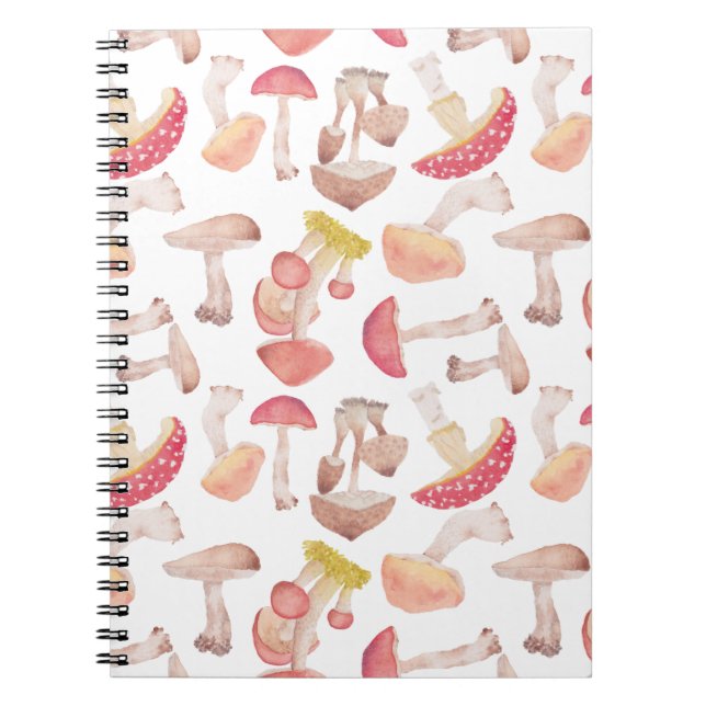 Wild mushrooms notebook (Front)