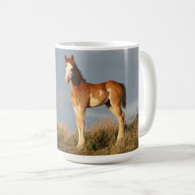 Wild Mustang Colt Beverage Mug (Front Right)