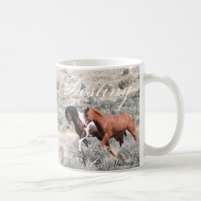 Wild Mustang Mug~ "Destiny" Coffee Mug (Right)