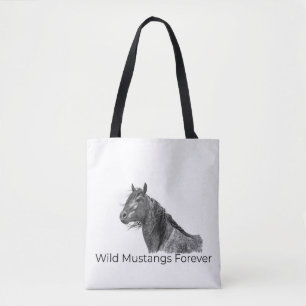 Wild Mustangs Forever Tote Bag