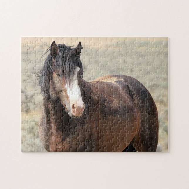 Wild Mustangs of the West Jigsaw Puzzle (Horizontal)