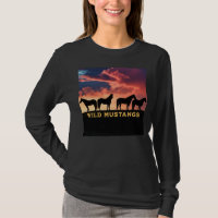 Wild Mustangs on the Horizon, Horse Lover Gift, An