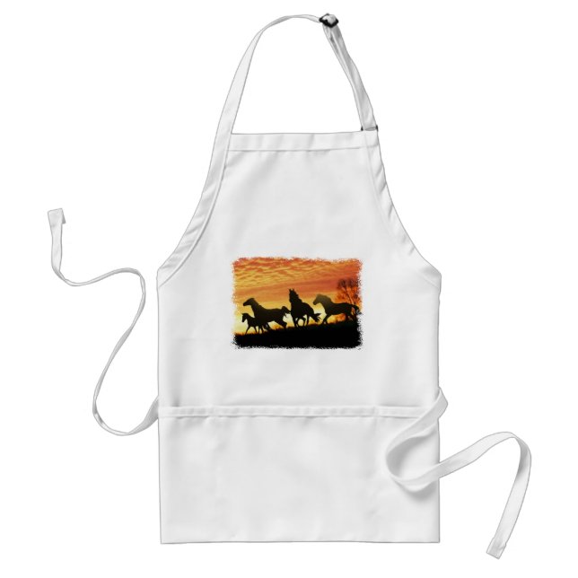 Wild Mustangs Standard Apron (Front)
