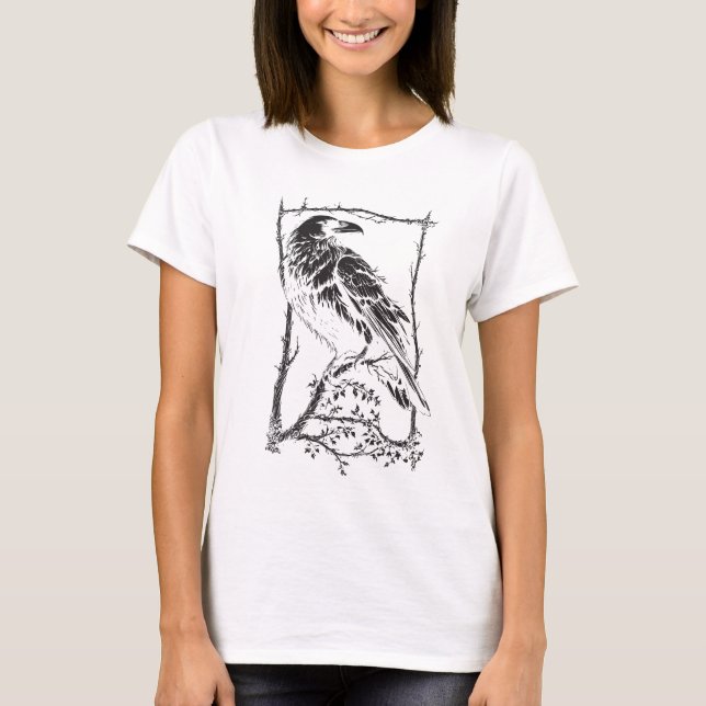 Wild Nature Crow-Raven Shirt (Front)