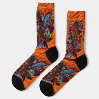  Wild NWT bird at sunset Socks