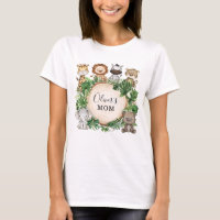 Wild One 1st Birthday Jungle Safari Animals Mummy