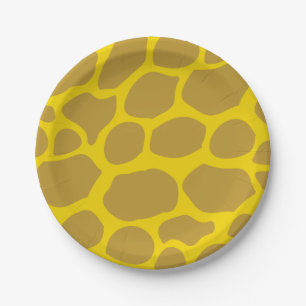 Wild One 1st Birthday Party Safari Paper Plate