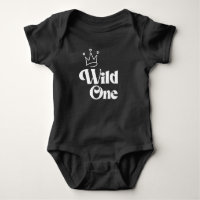 Wild One 1st Birthday Wild Things  Baby T-Shirt