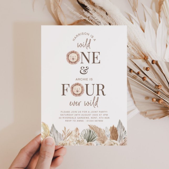 Wild One and Four Ever Wild Joint Invite (Creator Uploaded)