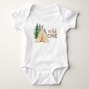 Wild One Baby First Birthday Shirts