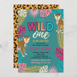 Wild One Baby Shower Invitation   Wild One Shower
