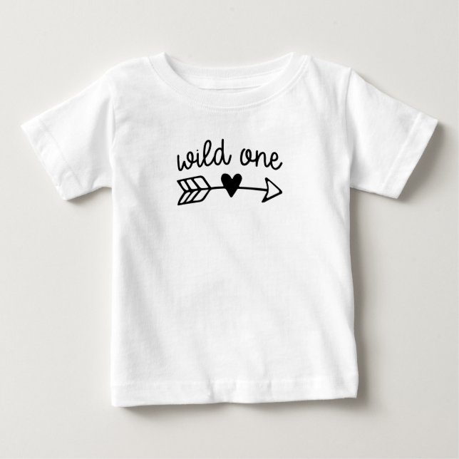 Wild One Baby T-Shirt (Front)
