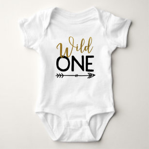Wild One Birthday Bodysuit