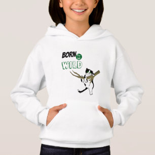 Wild One Born To Be Wild Cat Climbing Tree