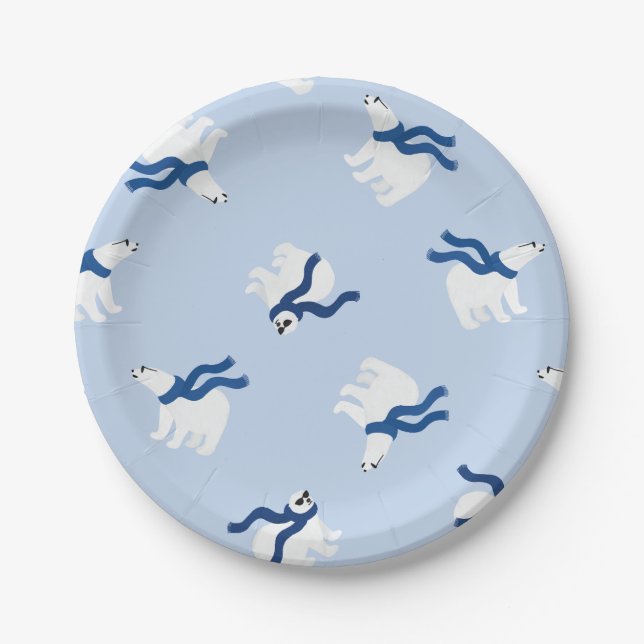 Wild One Cool Animals Plates (Front)