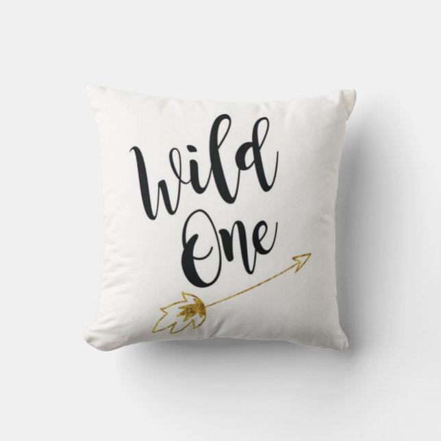 Wild One Cushion (Front)