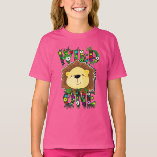 WILD ONE Cute Lion Illustration  T-Shirt