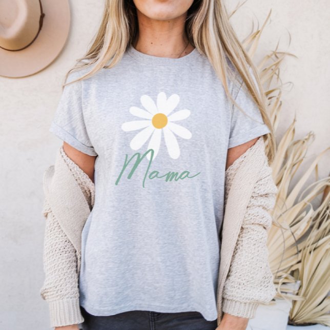 Wild One Daisy Wildflower 1st Birthday Mum T-Shirt (Creator Uploaded)