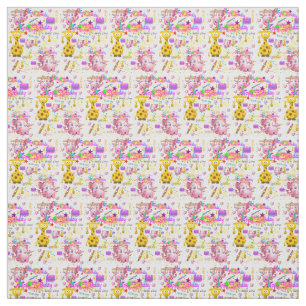 Wild One First Birthday Baby Fabric
