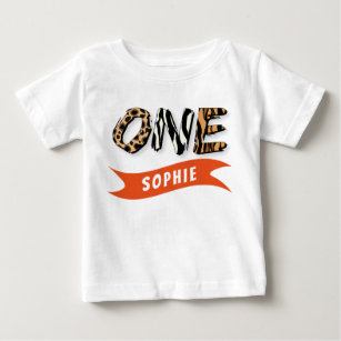 Wild One First Birthday Baby T-Shirt