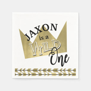 Wild One First Birthday Napkins