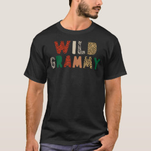Wild One Grammy two wild birthday outfit Zoo Birth T-Shirt