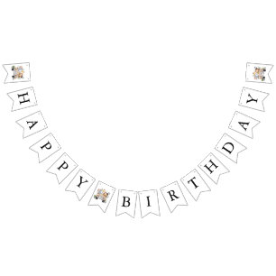 Wild One Jungle Safari Birthday for Boys Bunting