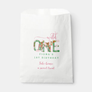 Wild One Leopard First Birthday Favour Bag