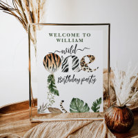 Wild One Modern Gender Neutral first Birthday