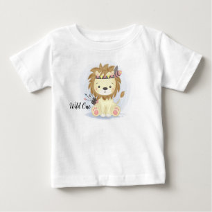 Wild One Native Lion Baby T-Shirt