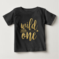 Wild One|One Year Old Gold Script