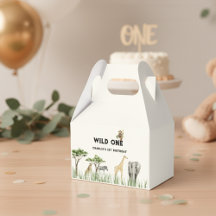 Wild One Safari Animal Birthday Party