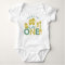 Wild One Safari Jungle 1st Birthday Gold Green