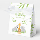 Wild One Safari Jungle Baby Shower Favour Box