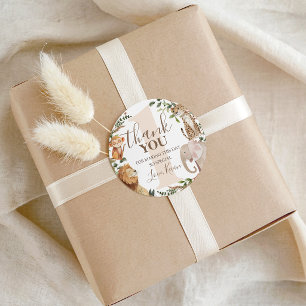 Wild One Safari Jungle Favour Gift Tags
