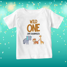 Wild One Safari Theme Boys 1st Birthday