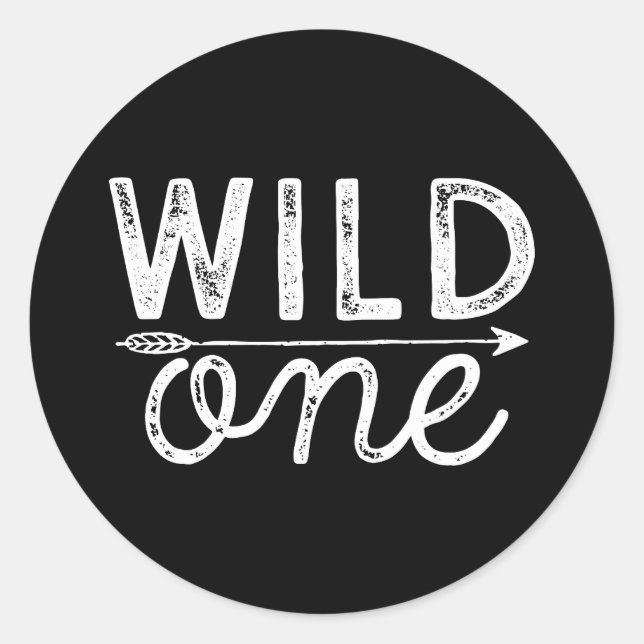 Wild One Sticker (Front)
